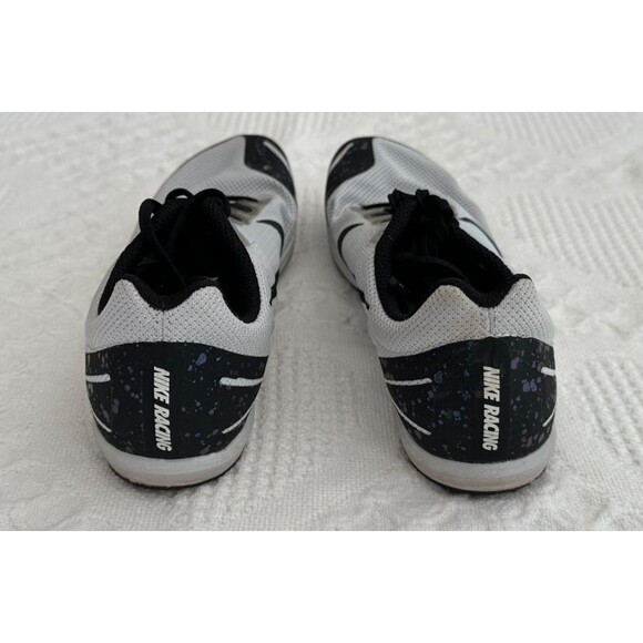 Nike Mens Zoom Rival D Track & Field White Spike Shoes Size 6.5 w/ Spikes & Tool - Picture 8 of 9